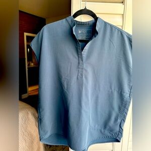 Figs Dark Harbor scrub set Rafaela top and jogger pants